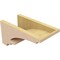 Ekena Millwork 7"W x 14"D x 7"H Wide Diane Rough Cedar Woodgrain TimberThane Corbel, Primed Tan CORUR07X14X07DIARCPR - alternate 4